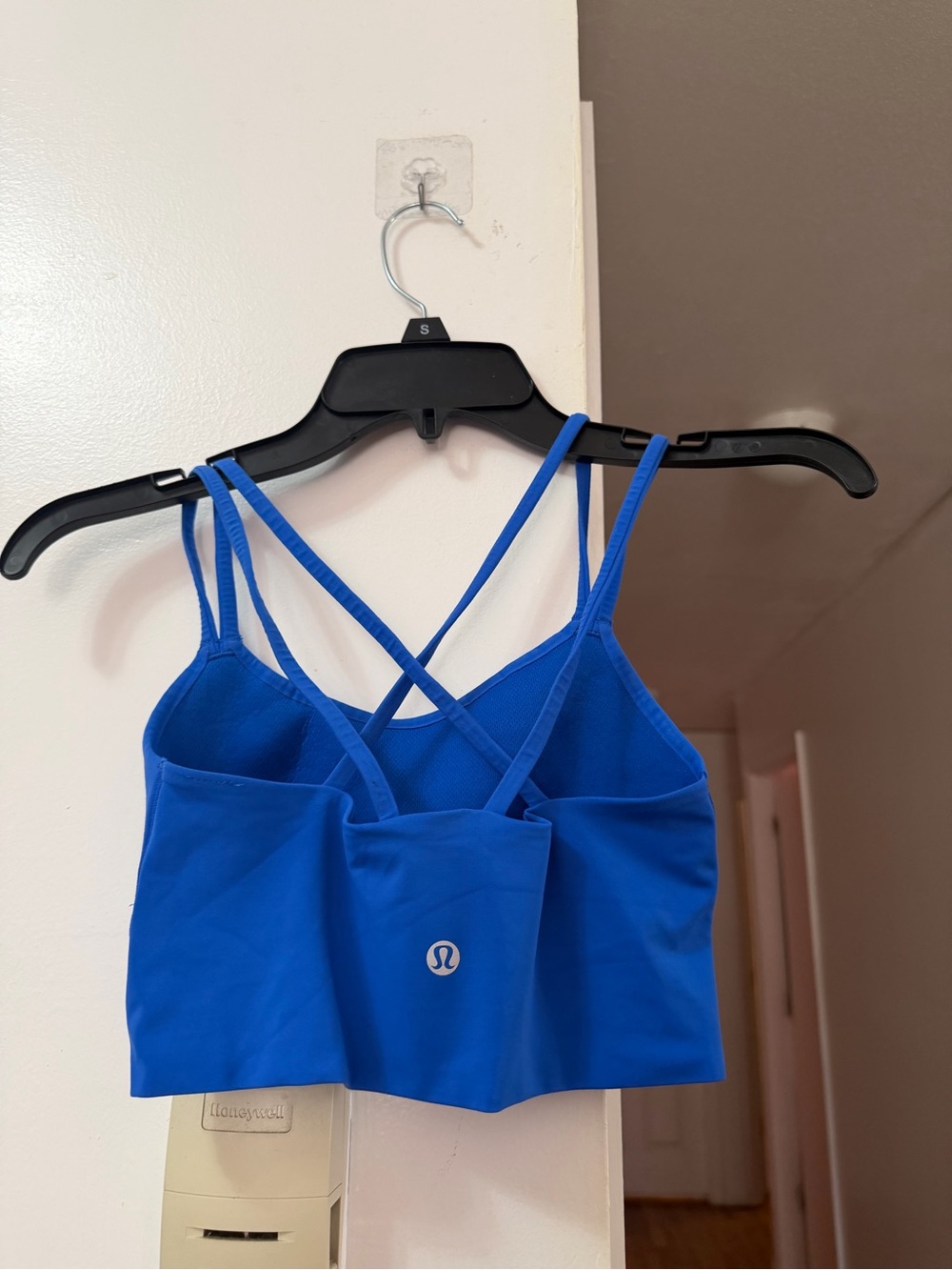lululemon athletica Cobalt Blue Crisscross Strappy Crop Top